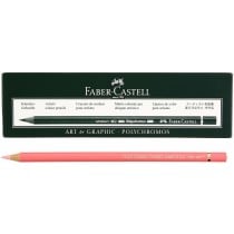 Crayons de couleur Faber-Castell Polychromos Saumon 6 Pièces