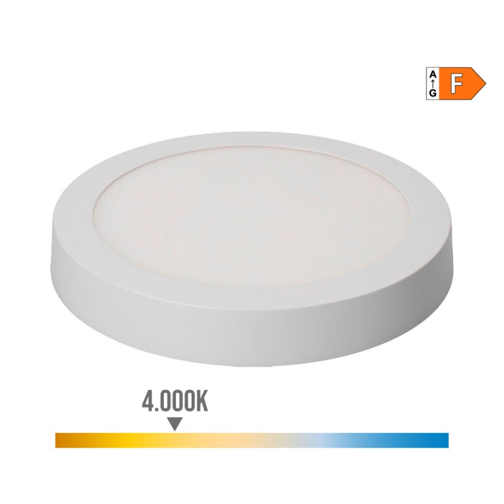 Ceiling Light EDM 31590 White Aluminium Plastic 20 W Ø 22,5 x 4 cm (4000 K)