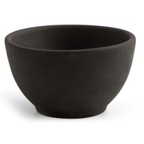 Schüssel für Vorspeisen Quid Mineral Gres Schwarz aus Keramik 9 x 5 cm (18 Stück)