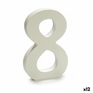 Zahle Pincello 8 Weiß 1,8 x 21 x 17 cm (12 Stück)