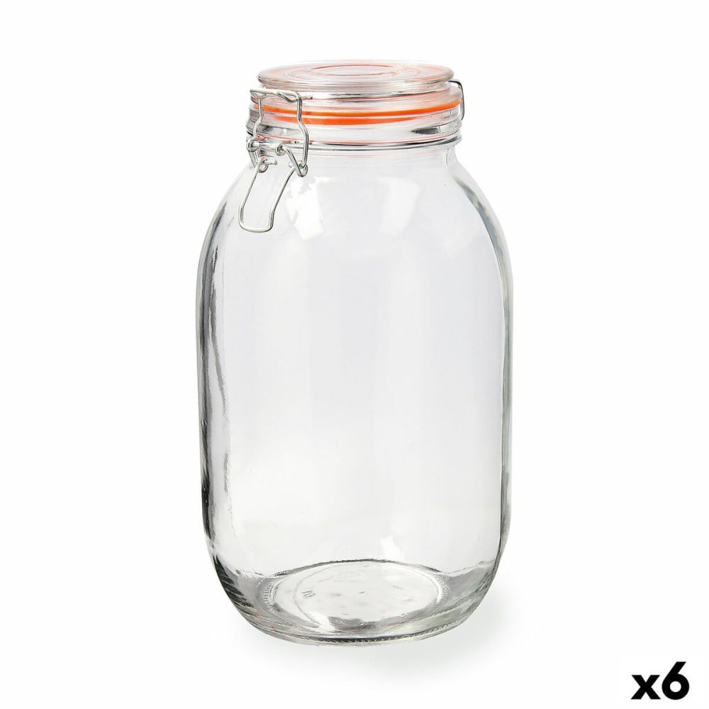 Glass Jar Luminarc New Canette Transparent (6 Units)