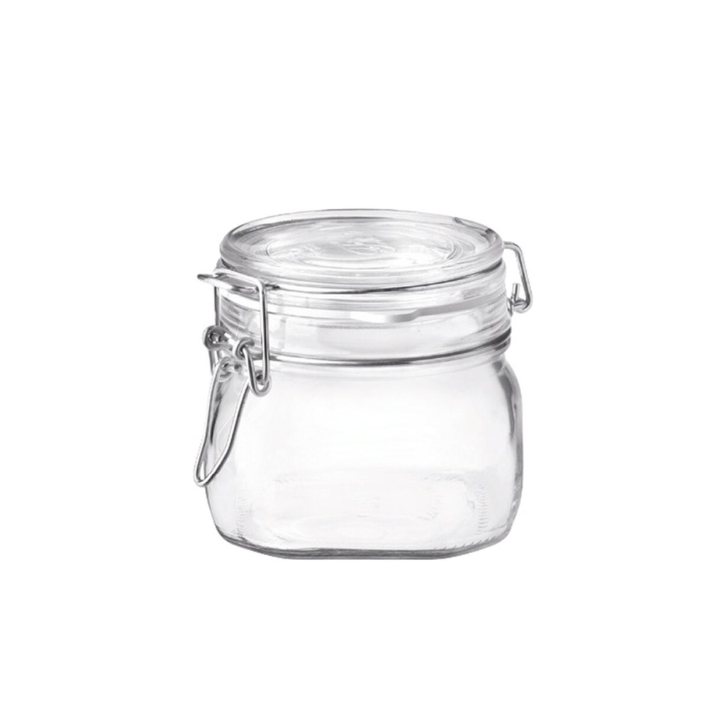 Glass Jar Bormioli Rocco Fido Transparent (6 Units)