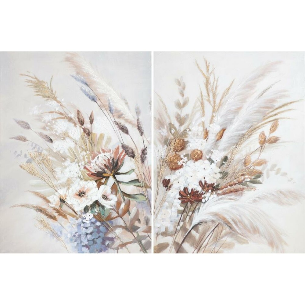 Toile DKD Home Decor Pin Toile 90 x 3,7 x 120 cm