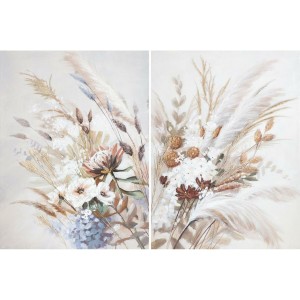Toile DKD Home Decor Pin Toile 90 x 3,7 x 120 cm