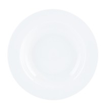 Suppenteller Quid Basic Weiß aus Keramik Ø 21,5 cm (12 Stück)
