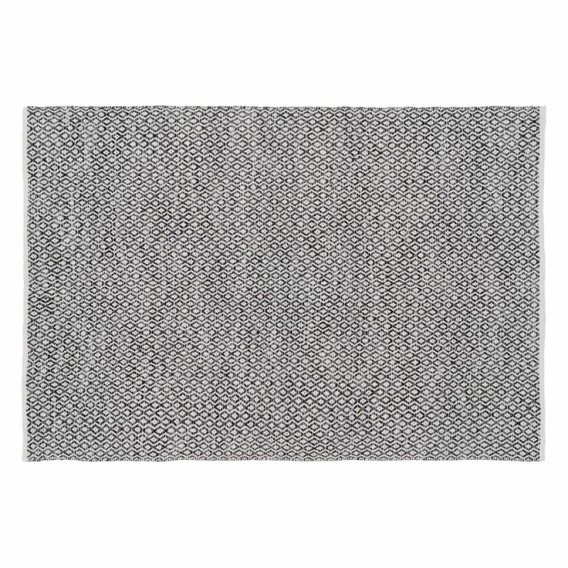 Carpet Grey 70 % cotton 30 % Polyester 160 x 230 cm