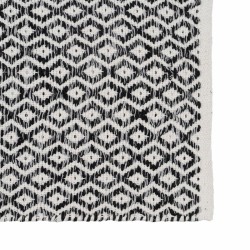 Carpet Grey 70 % cotton 30 % Polyester 120 x 180 cm