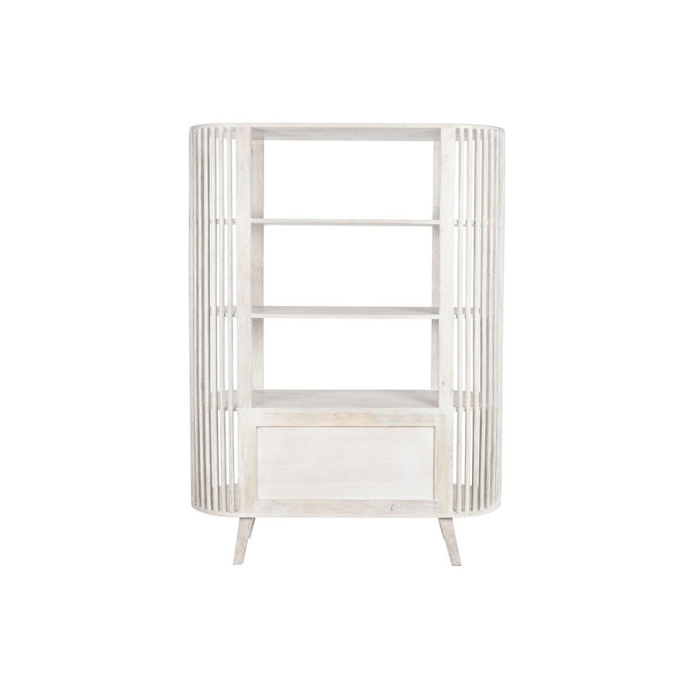 Étagère DKD Home Decor Blanc Bois de manguier 116 x 40 x 160 cm (1)