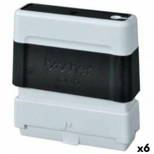 Timbres Brother 10 x 60 mm Noir (6 Unités)