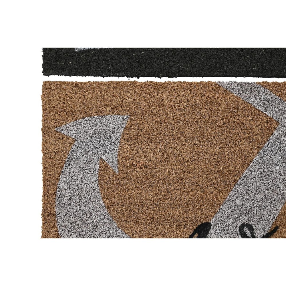 Paillasson DKD Home Decor Caoutchouc Multicouleur (60 x 40 x 1,5 cm) (2 Unités)