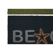 Doormat DKD Home Decor Blue Turquoise Rubber (60 x 40 x 1,5 cm) (2 Units)