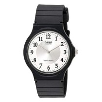Unisex-Uhr Casio COLLECTION Weiß Schwarz (Ø 34 mm)