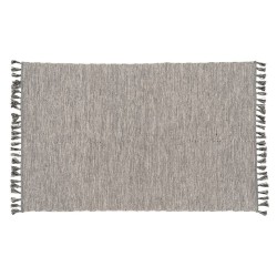 Tapis Gris 70 % coton 30 % Polyester 160 x 230 cm