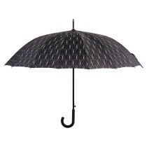 Umbrella Printed Red Grey Blue Metal (106 x 106 x 93 cm)