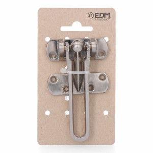 Türfixierung EDM 85376 Silberfarben Zamak 105 mm Sicherheit
