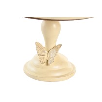 Centerpiece DKD Home Decor Beige Resin Mirror 24 x 22,6 x 18 cm