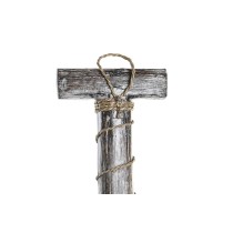 Wanddekoration DKD Home Decor Rot Blau Weiß Ruder (100 x 5 x 14 cm) (2 Stück)