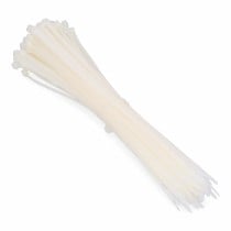 Kabelbinder aus Nylon EDM 48303 Weiß natürlich 300 x 4,8 mm (100 Stück)