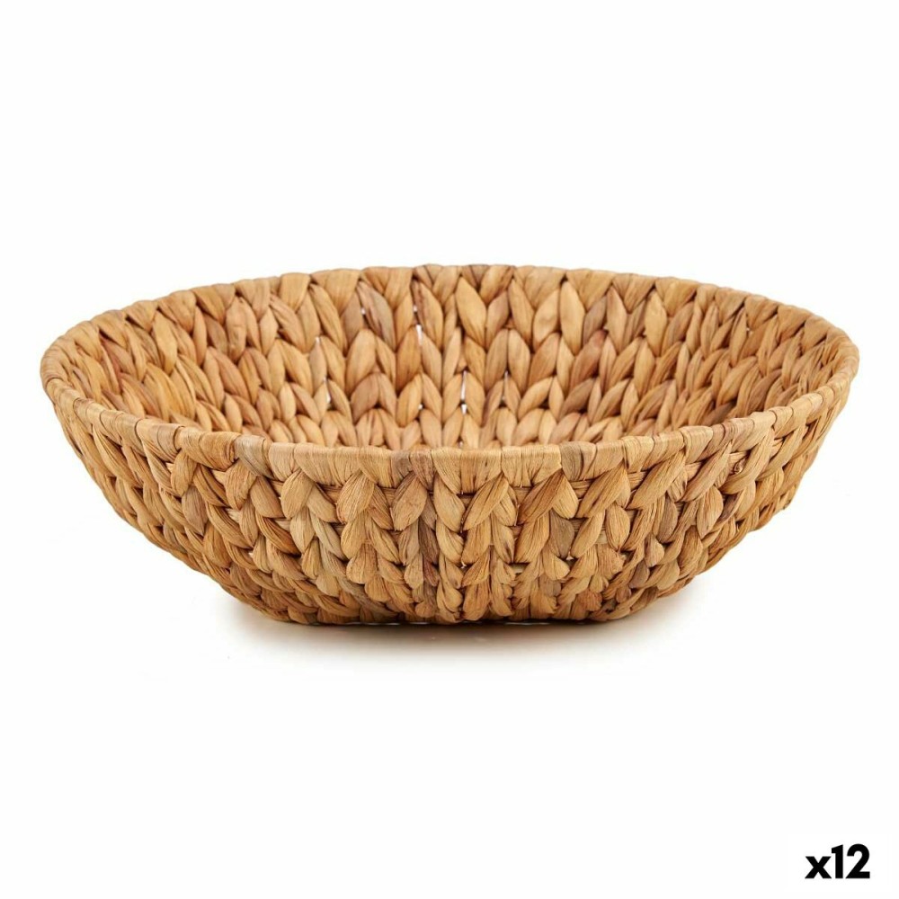 Centre de Table Gift Decor SF29097S Marron Métal Jacinthe d'eau 34 x 9 x 34 cm (12 Unités)