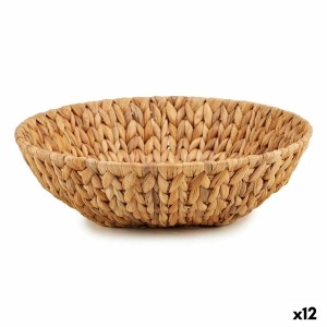 Tischdekoration Gift Decor SF29097S Braun Metall Wasserhyazinthe 34 x 9 x 34 cm (12 Stück)
