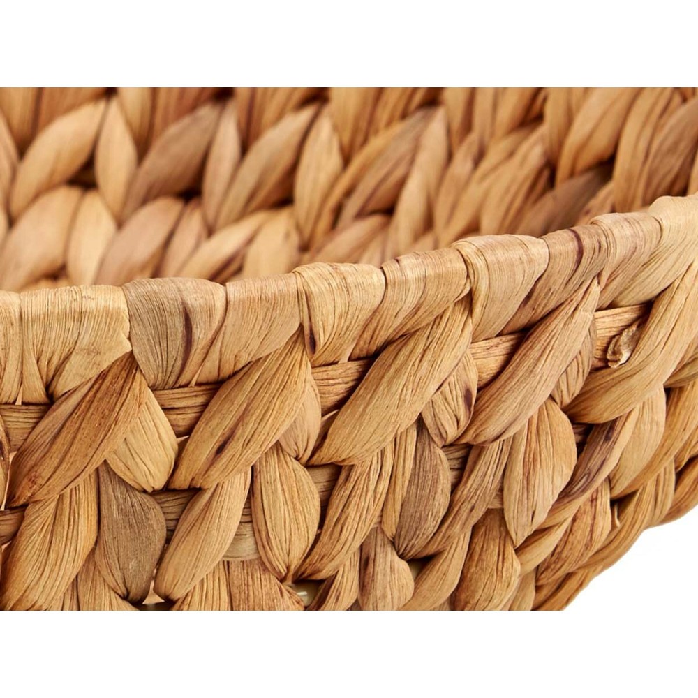 Centre de Table Gift Decor SF29097S Marron Métal Jacinthe d'eau 34 x 9 x 34 cm (12 Unités)