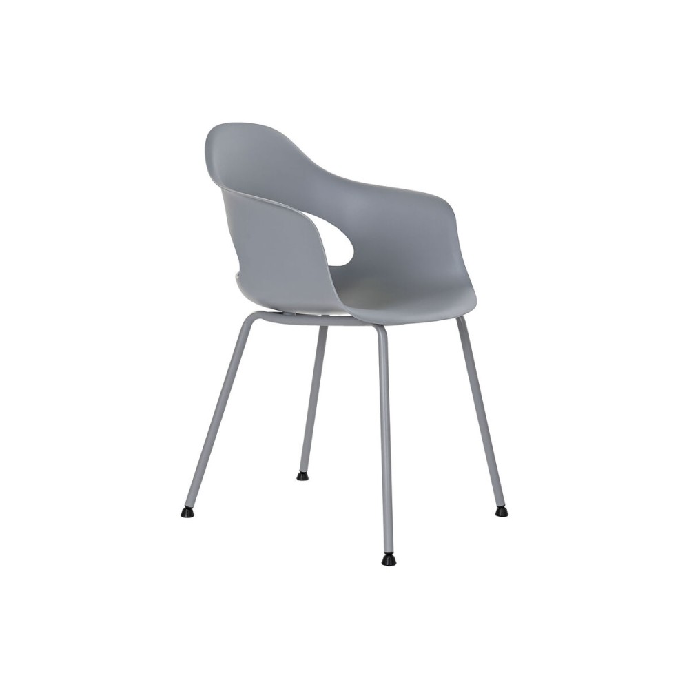 Chair DKD Home Decor Light grey 56 x 54 x 80 cm