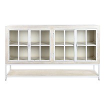Buffet DKD Home Decor Blanc Métal Bois de manguier 170 x 45 x 100 cm