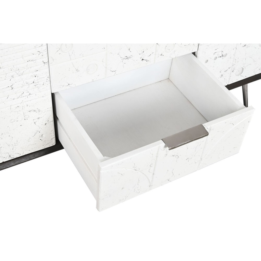 Sideboard DKD Home Decor White Dark brown Mango wood 150 x 43 x 80 cm