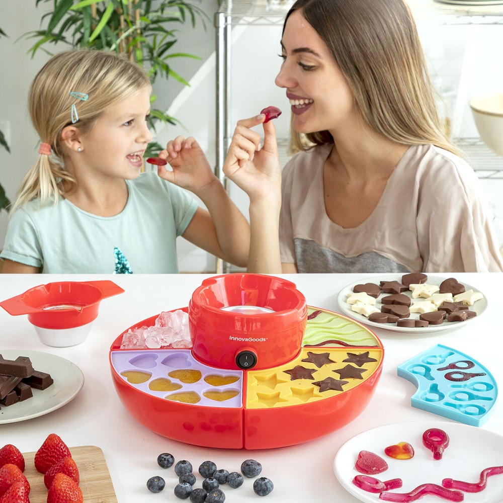 Machine à Bonbons Gélifiés et Fondue au Chocolat2 en 1 Yupot InnovaGoods