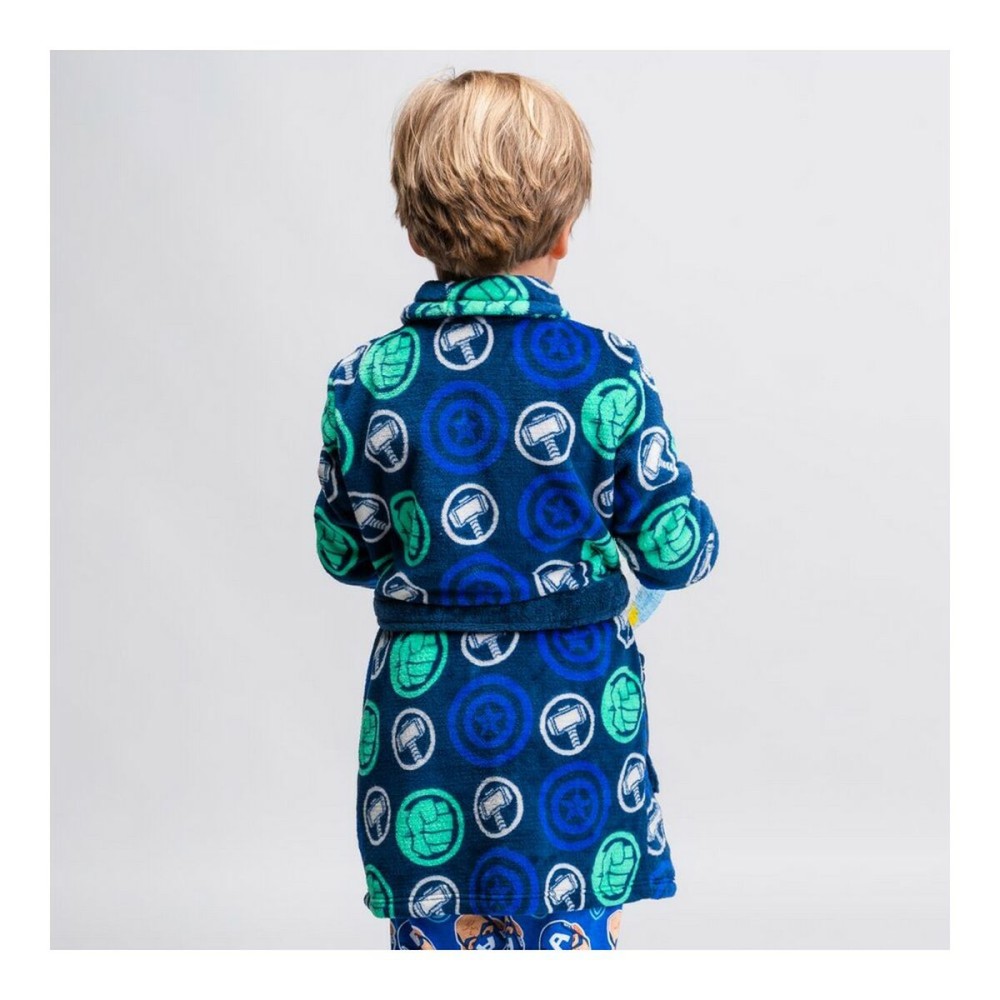 Peignoir pour Enfants The Avengers Bleu