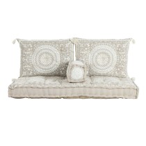 Garden sofa DKD Home Decor Beige 155 x 76 x 65 cm
