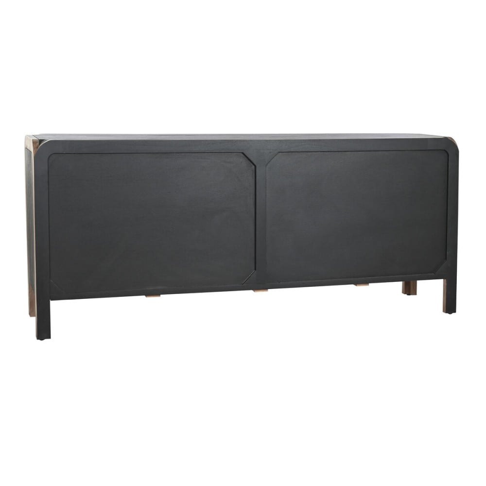 Anrichte DKD Home Decor Schwarz natürlich Holz 177 x 38 x 75 cm