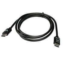 Kabel USB C V7 V7USB2C-1M           Schwarz