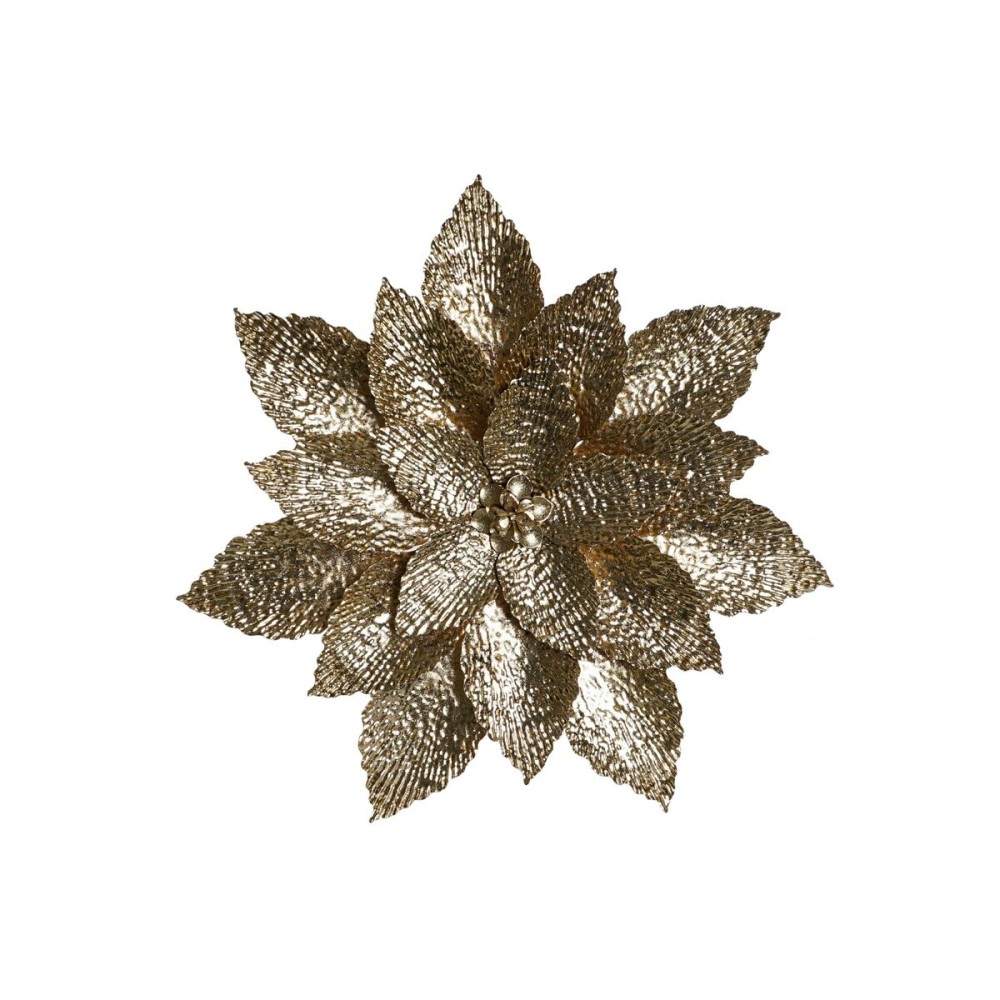 Wanddekoration DKD Home Decor 56 x 4,5 x 56 cm Blume Gold Moderne