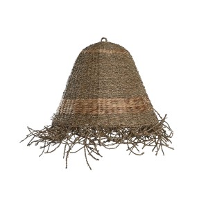 Lampenschirm DKD Home Decor 56 x 56 x 52 cm natürlich Seegras Boho