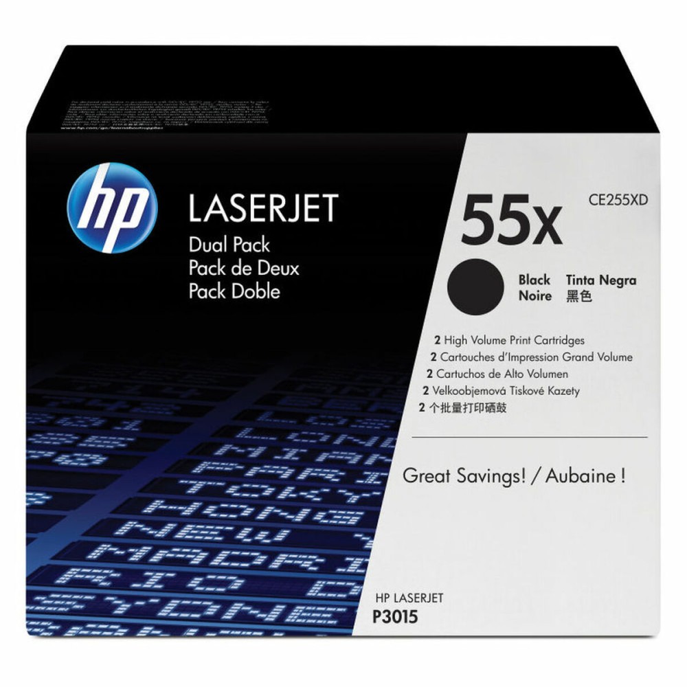 Toner HP CE255XD Black