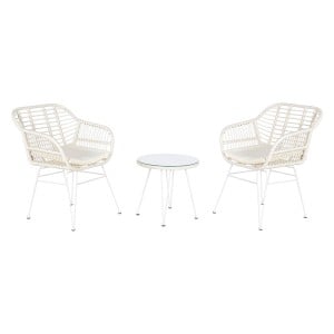 Table set with 2 chairs DKD Home Decor 56 x 57,5 x 82 cm