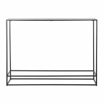 Console DKD Home Decor 110 x 25 x 84 cm Noir Doré Aluminium Plastique