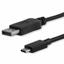 Adaptateur USB C vers DisplayPort Startech CDP2DPMM1MB Noir 1 m