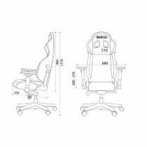 Gaming-Stuhl Sparco S00998NRNR Schwarz