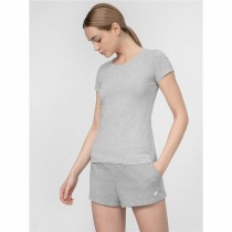 Damen Kurzarm-T-Shirt 4F Grau