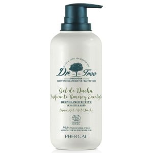 Gel de douche Dr. Tree Peau sensible Eucalyptus Romarin Purificatrice 500 ml