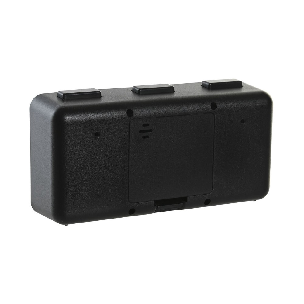 Wecker DKD Home Decor Weiß Schwarz PVC 17 x 5 x 9 cm (2 Stück)