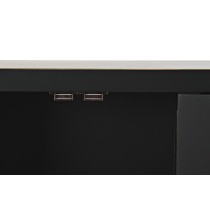 Hall DKD Home Decor White Black Golden 63 x 28 x 83 cm
