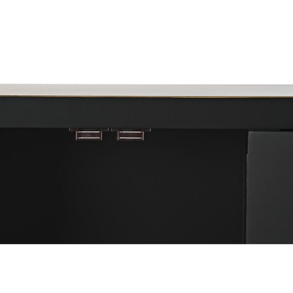 Hall DKD Home Decor White Black Golden 63 x 28 x 83 cm