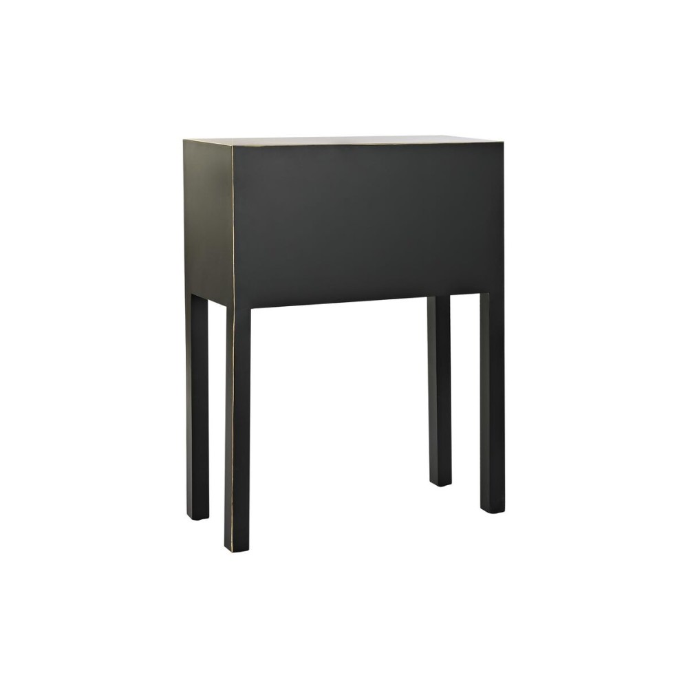 Hall DKD Home Decor White Black Golden 63 x 28 x 83 cm