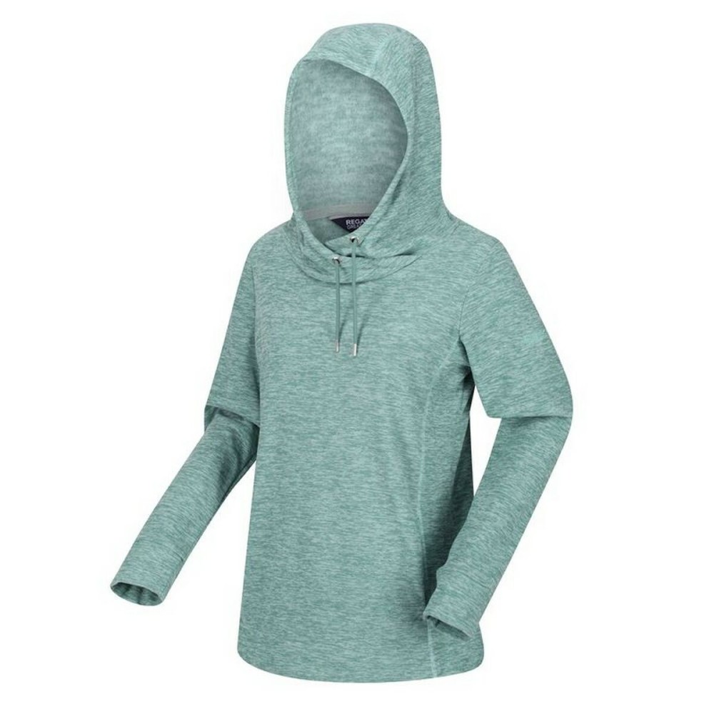 Damen Sweater mit Kapuze Regatta Kizmit II Hooded Marl Hellblau