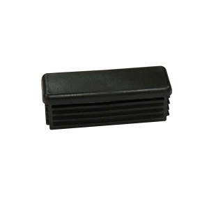 Endkappe EDM 75100 75093 Schwarz Polyäthylen 64 x 25 mm 58 x 25 mm Leiter (2 Stück)