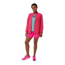 Women's Rainproof Jacket Asics Core Fuchsia