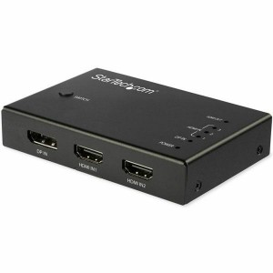 HDMI-Switch Startech VS421HDDP Schwarz